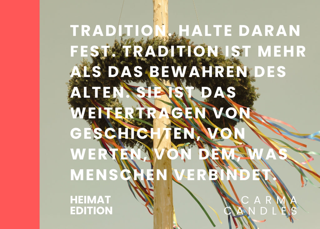 Duftkerze TRADITION Heimat Edition The Carma Club