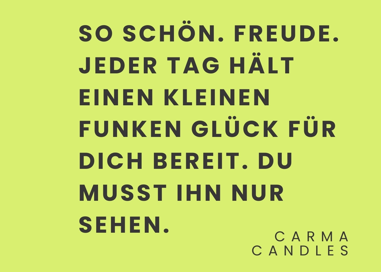 Duftkerze SO SCHÖN The Carma Club