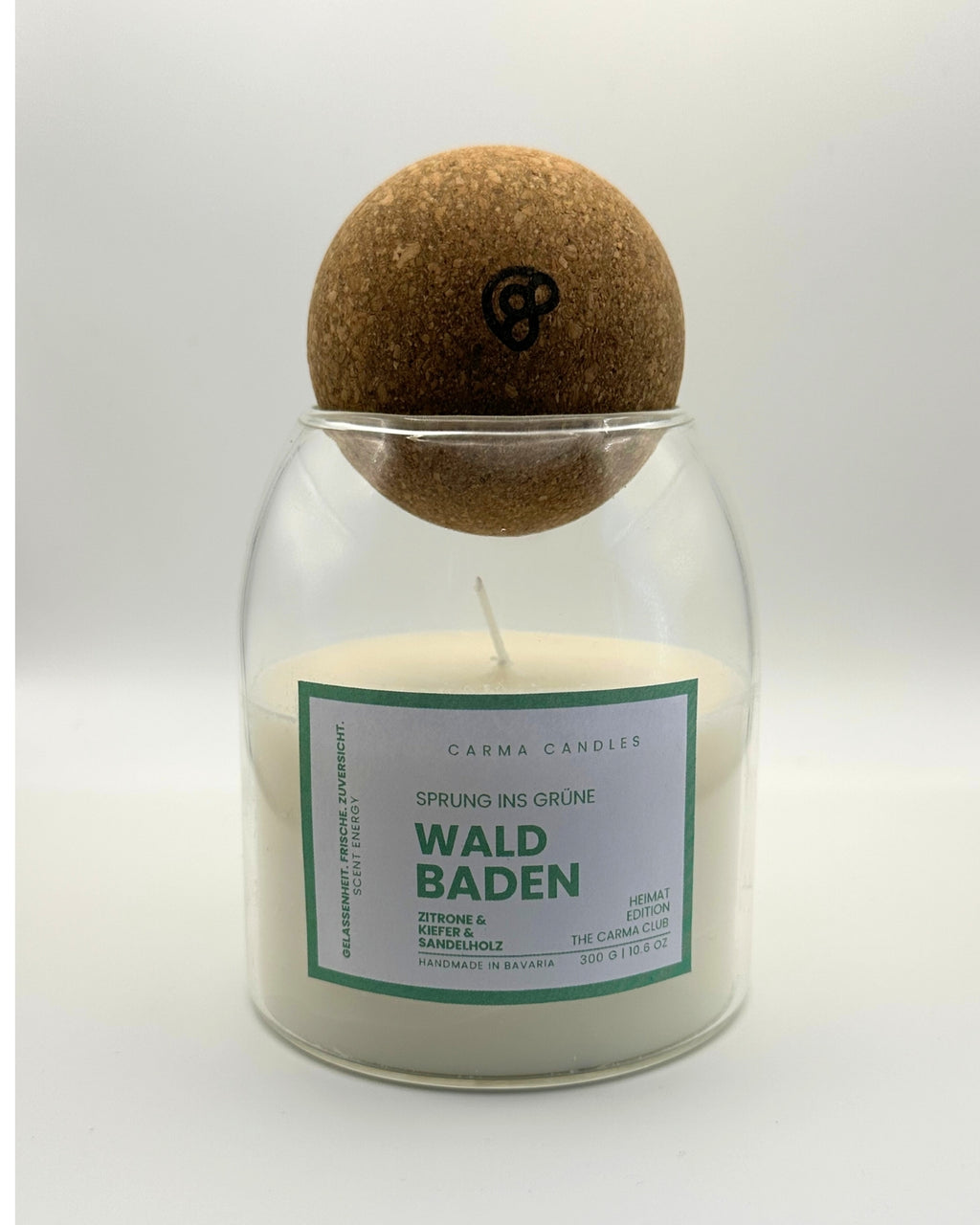 Duftkerze WALDBADEN Heimat Edition The Carma Club