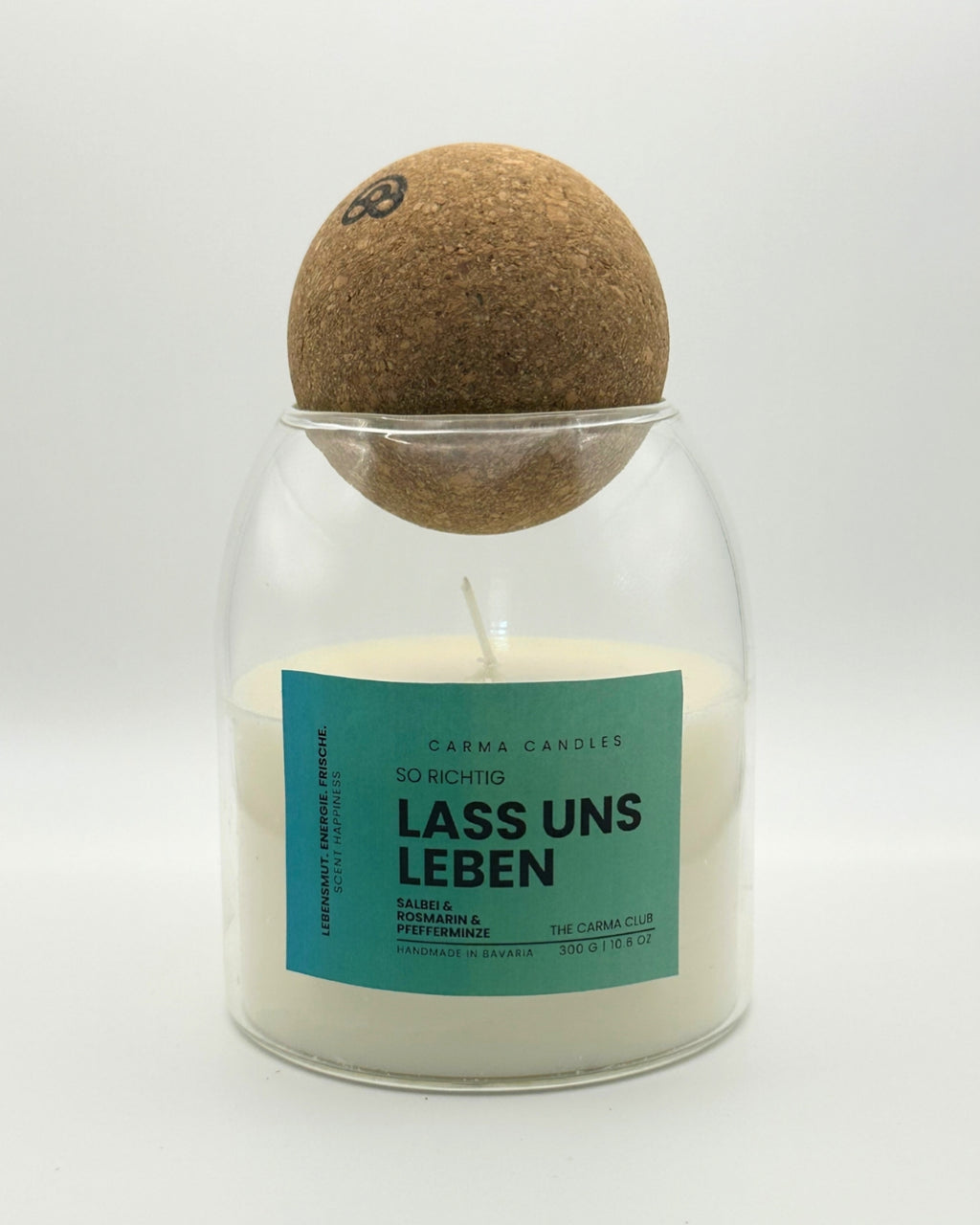 Duftkerze LASS UNS LEBEN The Carma Club