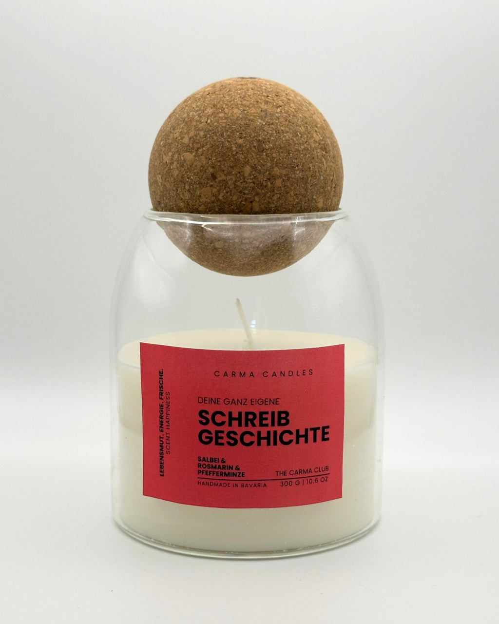 Duftkerze SCHREIB GESCHICHTE The Carma Club